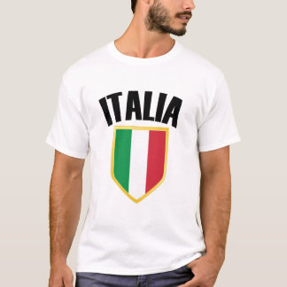Italia Crest Italy Flag T-shirt