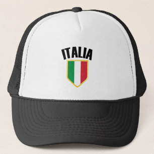 Italia Crest Italy Flag Trucker Pet