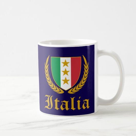 Italia Crest Koffiemok (Rechts)