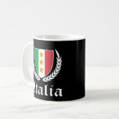 Italia Crest Koffiemok (Voorkant links)