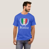 Italia Crest T-shirt (Voorkant volledig)