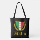 Italia Crest Tote Bag (Achterkant)
