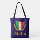 Italia Crest Tote Bag (Achterkant)