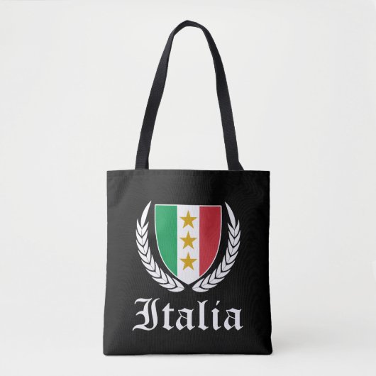 Italia Crest Tote Bag (Voorkant)