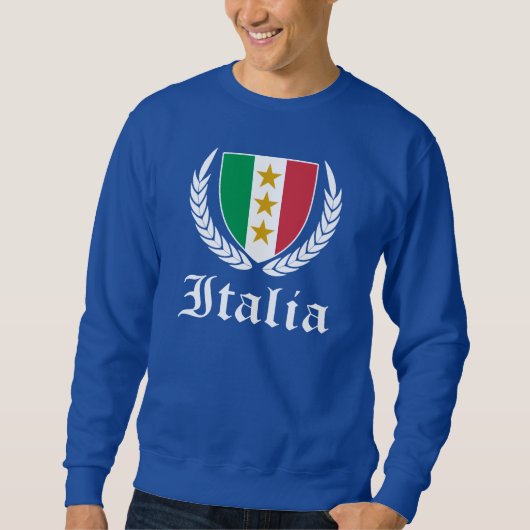 Italia Crest Trui (Voorkant)
