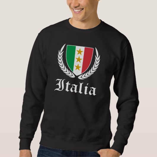Italia Crest Trui (Voorkant)