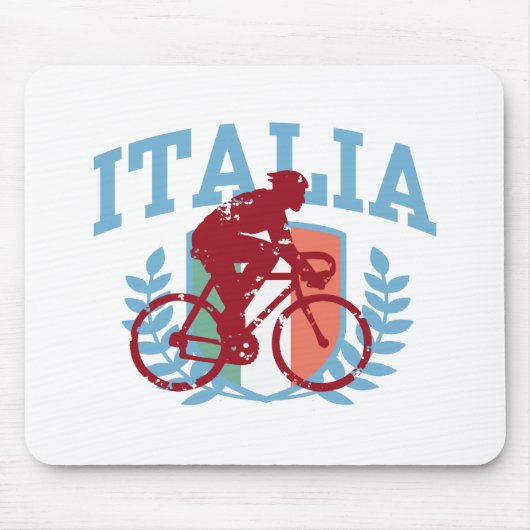 Italia Cycling (mannelijk) Muismat (Voorkant)