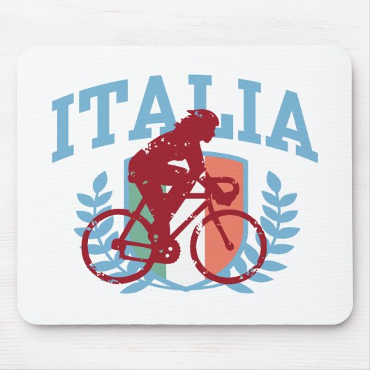 Italia Cycling (vrouw) Muismat (Voorkant)