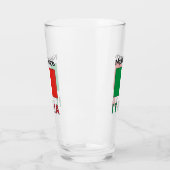 Italia e Bandiera Italiana Personalized Glas (Links)