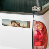 Italia en Germania (Italië en Duitsland als zuster Bumpersticker (Op Truck)