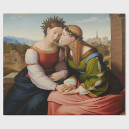 Italia en Germania (Italië en Duitsland als zuster Cadeaupapier