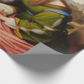 Italia en Germania (Italië en Duitsland als zuster Cadeaupapier (Hoek)