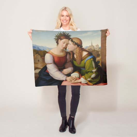 Italia en Germania (Italië en Duitsland als zuster Fleece Deken (In situ)