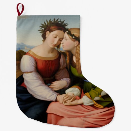 Italia en Germania (Italië en Duitsland als zuster Grote Kerstsok (Voorkant)