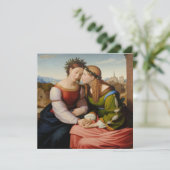 Italia en Germania (Italië en Duitsland als zuster Kaart (Staand voorkant)