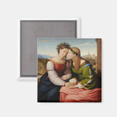 Italia en Germania (Italië en Duitsland als zuster Magneet (Voorkant / Achterkant)