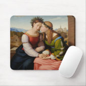 Italia en Germania (Italië en Duitsland als zuster Muismat (Met muis)