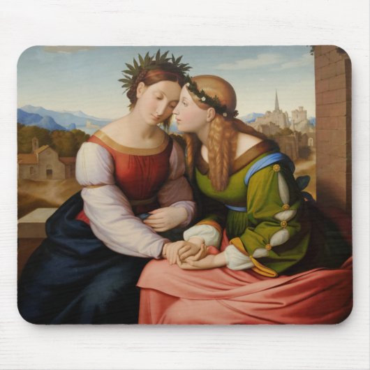 Italia en Germania (Italië en Duitsland als zuster Muismat (Voorkant)