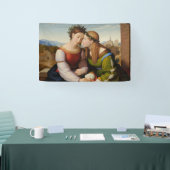 Italia en Germania (Italië en Duitsland als zuster Spandoek (Beurs)