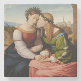 Italia en Germania (Italië en Duitsland als zuster Stenen Onderzetter