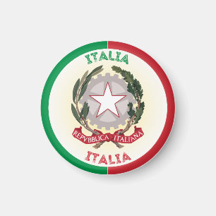 Italia Erfgoed Embleem Magneet