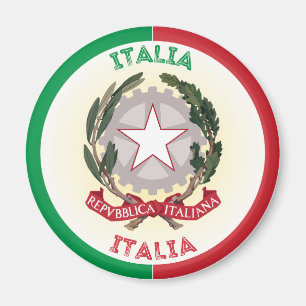 Italia Erfgoed Embleem Magneet