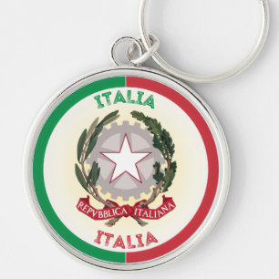 Italia Erfgoed Embleem Sleutelhanger
