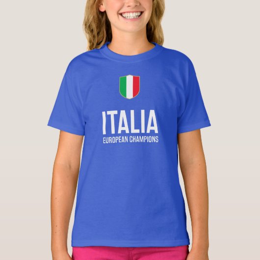 Italia European Champions T-Shirt (Voorkant)