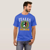 Italia Europees Voetbal  T-shirt (Voorkant volledig)