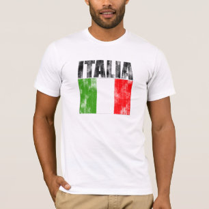 Italia Faded stijl T-Shirt