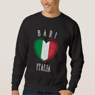 Italia Flag Heart Bari City Trui