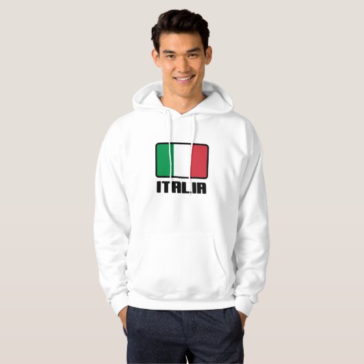 Italia Flag Hoodie (Voorkant volledig)