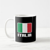 Italia Flag Koffiemok (Links)