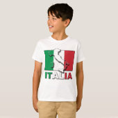 Italia Flag Land T-shirt (Voorkant volledig)