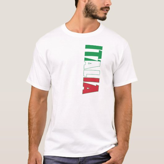Italia Flag T-shirt (Voorkant)