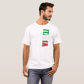 Italia Flag T-shirt (Voorkant volledig)