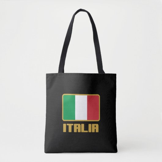 Italia Flag Tote Bag (Voorkant)
