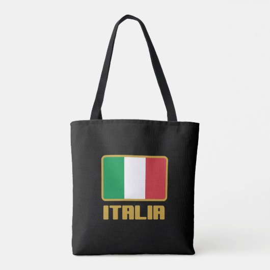 Italia Flag Tote Bag (Achterkant)