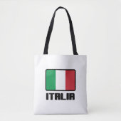 Italia Flag Tote Bag (Voorkant)