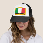 Italia Flag Trucker Pet (In situ)