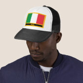 Italia Flag Trucker Pet (In situ)