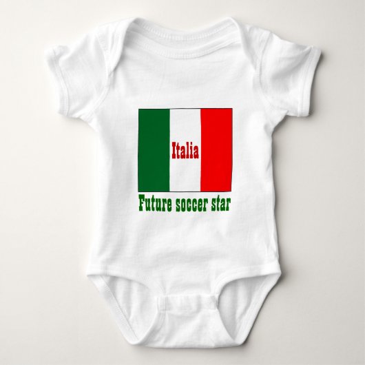 italia future soccer romper (Voorkant)
