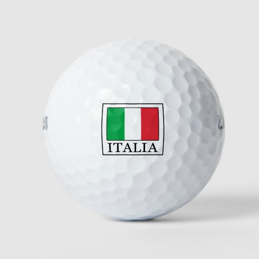 Italia Golfballen (Voorkant)