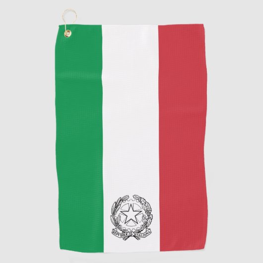 Italia Golfhanddoek (Voorkant)