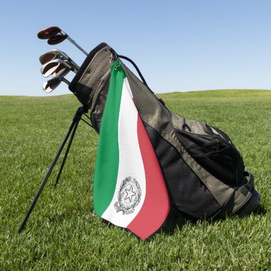 Italia Golfhanddoek (Groen)