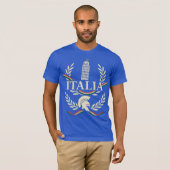 Italia Heritage Crest T-shirt (Voorkant volledig)