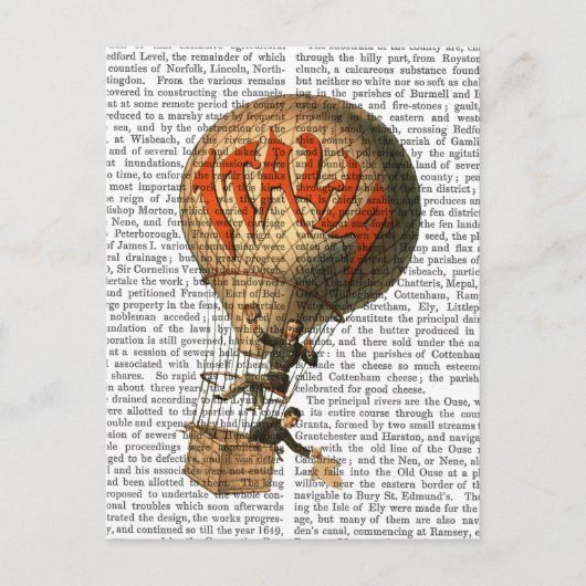 Italia Hot Air Balloon Briefkaart (Voorkant)