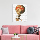 Italia Hot Air Balloon Canvas Afdruk (Insitu (Woonkamer))