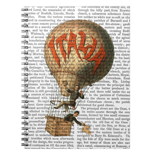 Italia Hot Air Balloon Notitieboek (Voorkant)