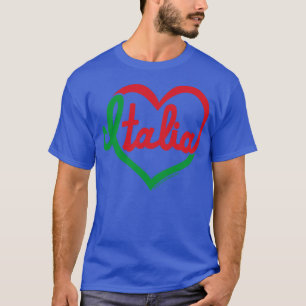 Italia in mijn hart t-shirt